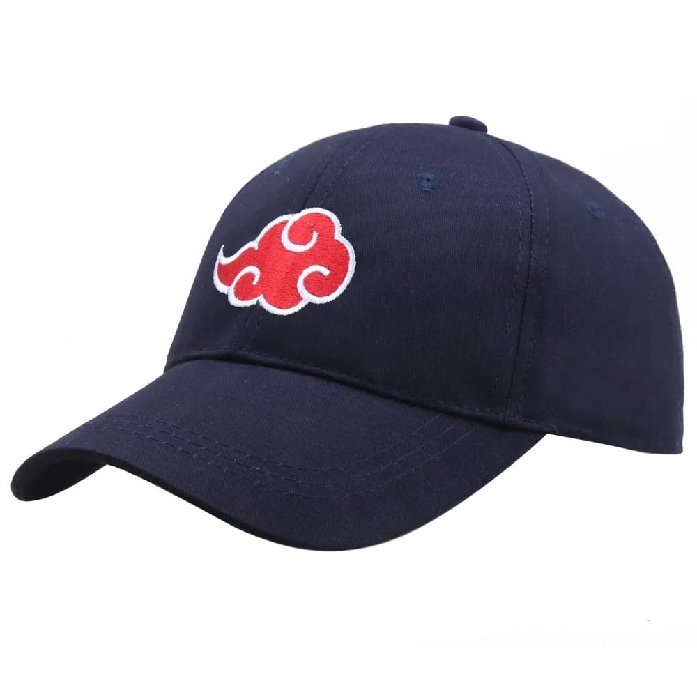 Casquette Naruto Akatsuki (Modèle: Bleu Foncé)