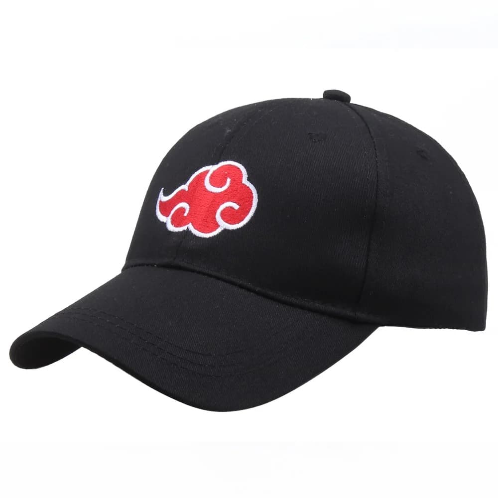 Casquette Naruto Akatsuki (Modèle: Noir)