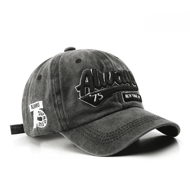 Casquette Noire Baseball Always