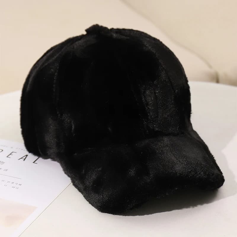 Casquette Noire Ultra Douce