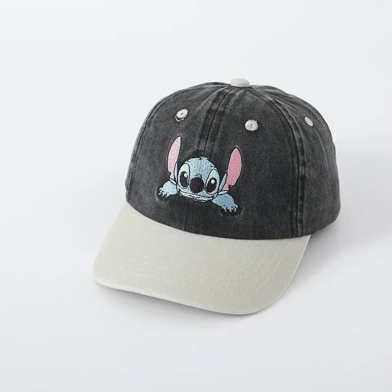 Casquette Pour Enfant Stitch (Couleur: Noir)
