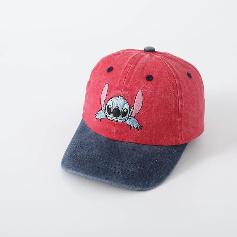 Casquette Pour Enfant Stitch (Couleur: Rouge)