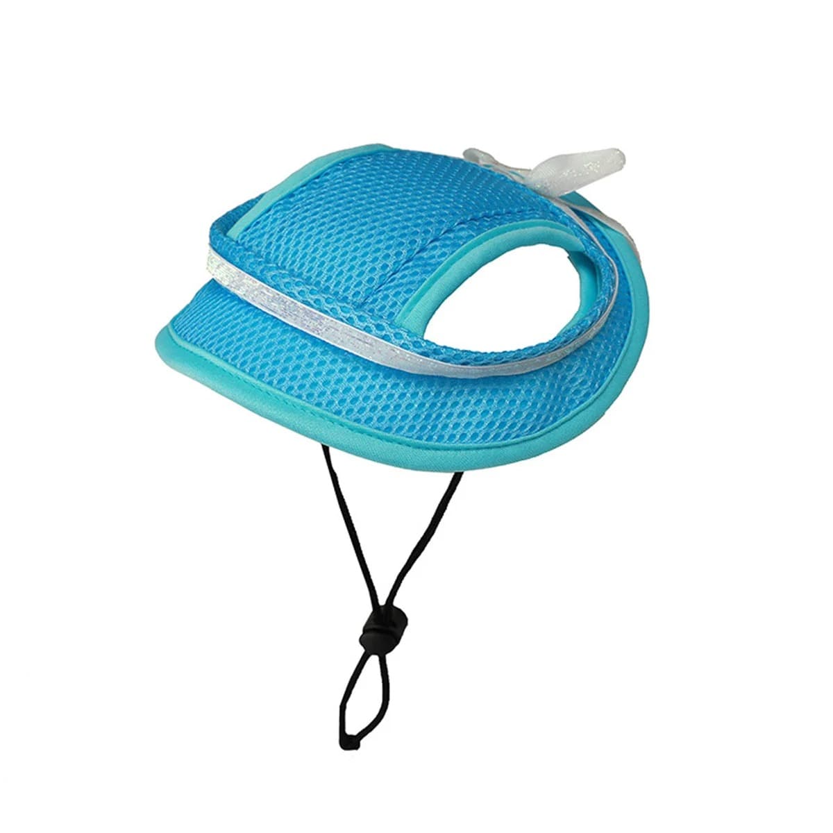 Casquette Pour Petit Chien (Couleur: Bleu, Taille: L)