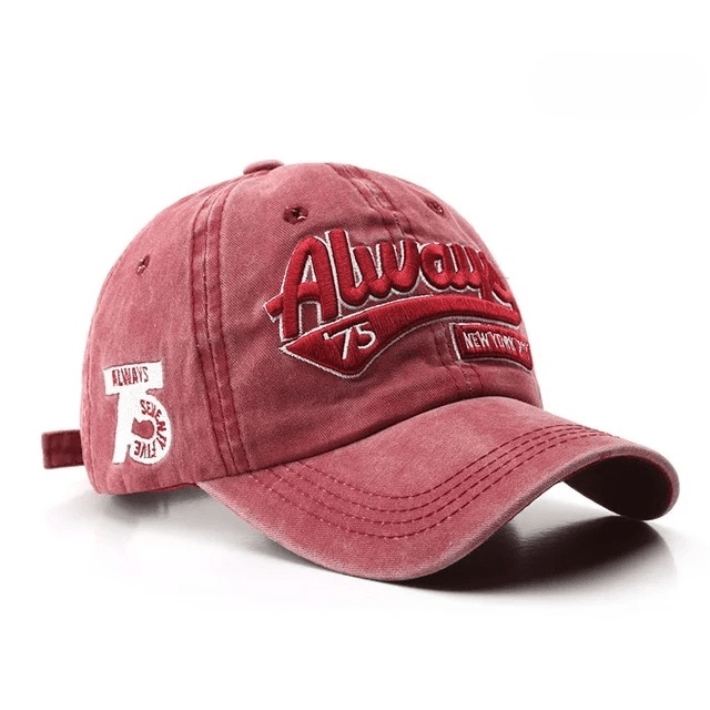 Casquette Rouge Baseball Always