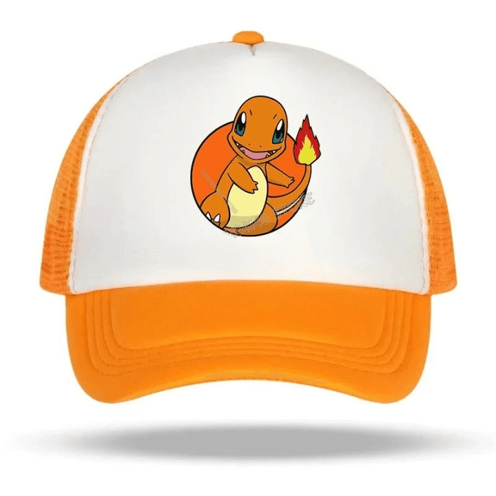 Casquette Salamèche (Taille: Adulte (Ajustable, 58-63cm))