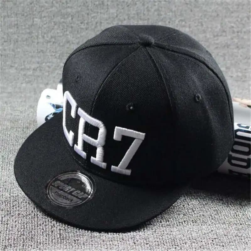 Casquette Snapback CR7 (Modèle: Noir)