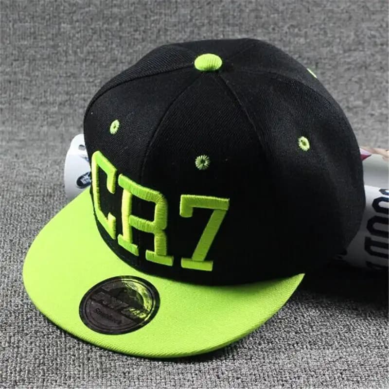 Casquette Snapback CR7 (Modèle: Vert)