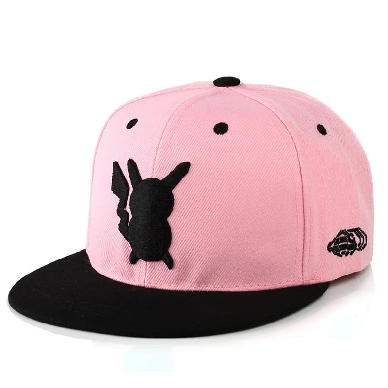 Casquette Snapback Rose Pikachu