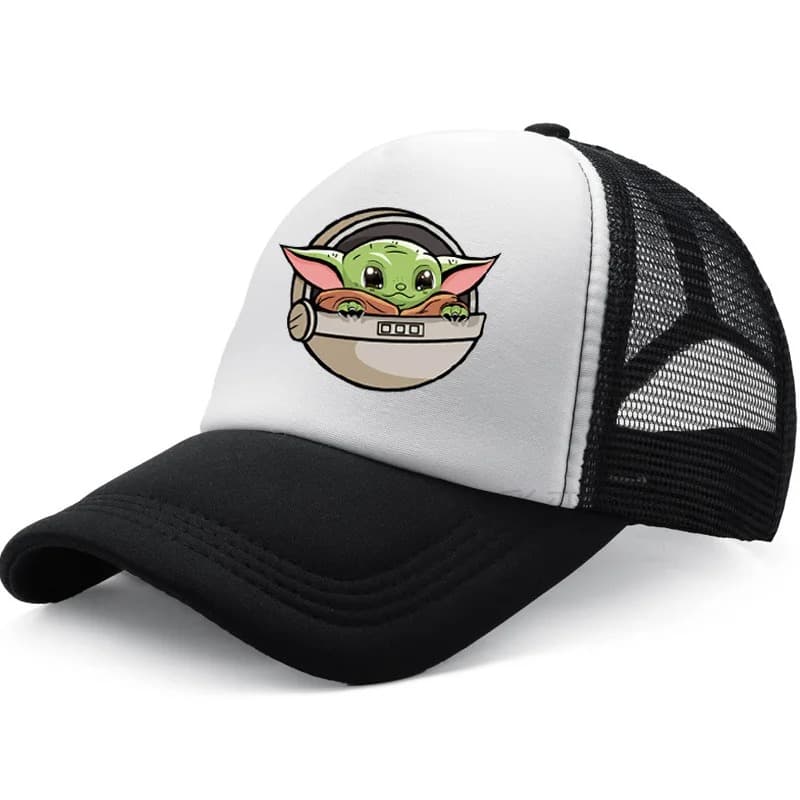 Casquette Star Wars Bébé Yoda (Modèle: Blanc)
