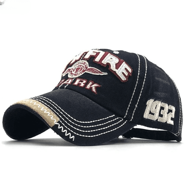 Casquette Style Américaine 1932 (Couleur: Noir)