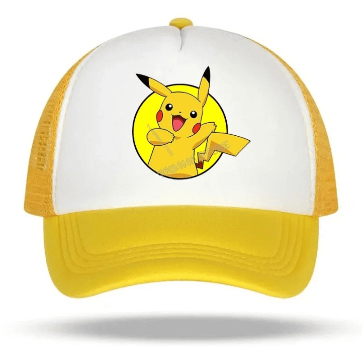 Casquette Trucker Pikachu (Taille: Adulte (Ajustable, 58-63cm))