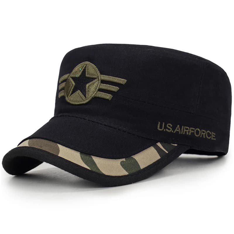 Casquette U.S Airforce (Modèle: Noir)
