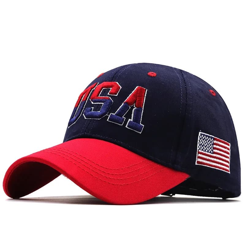 Casquette U.S.A (Couleur: Navy)