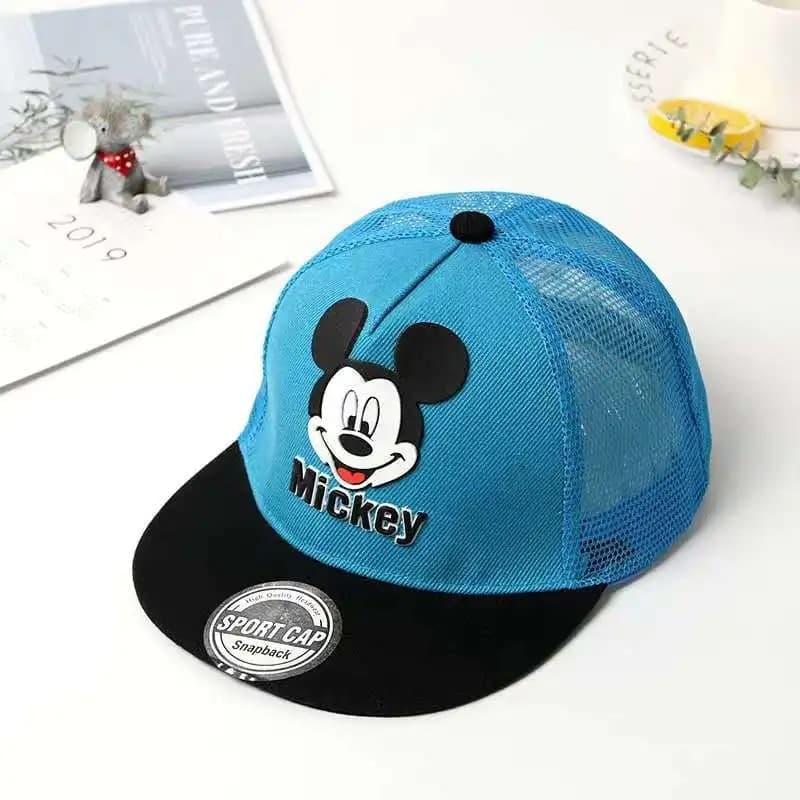 Casquette à Mailles Mickey (Couleur: Bleu)