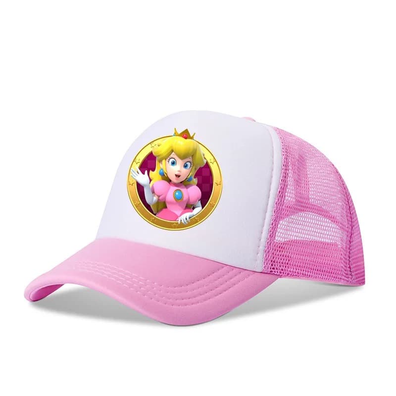 Casquette à Mailles Peach