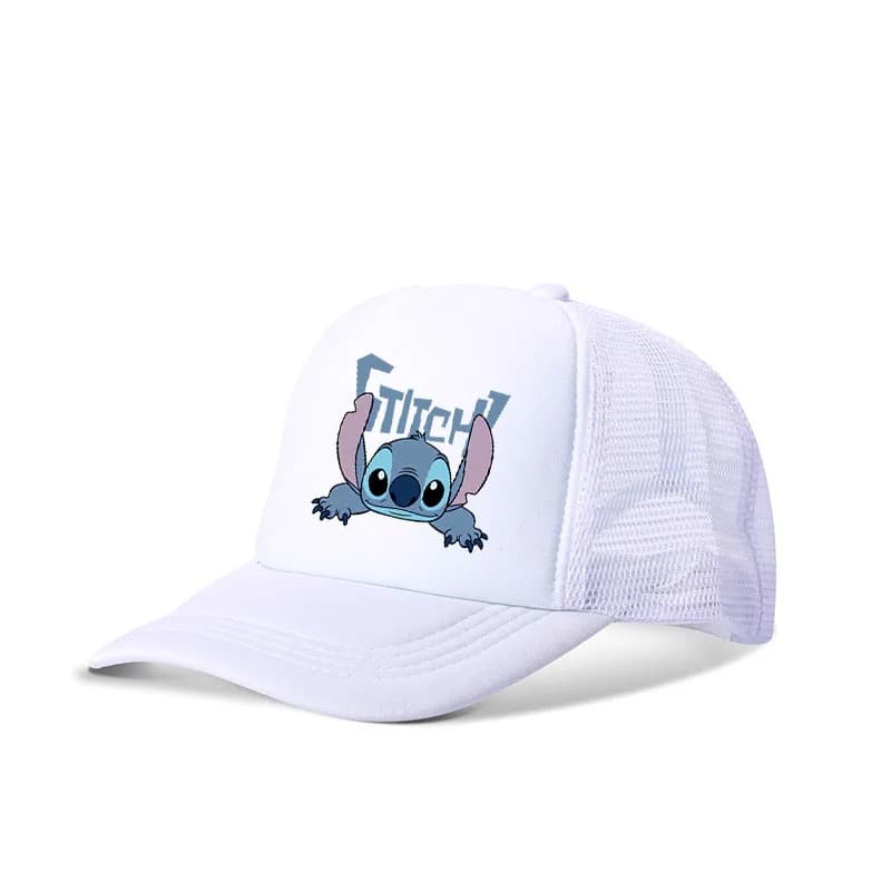 Casquette à Mailles Stitch (Couleur: Blanc)