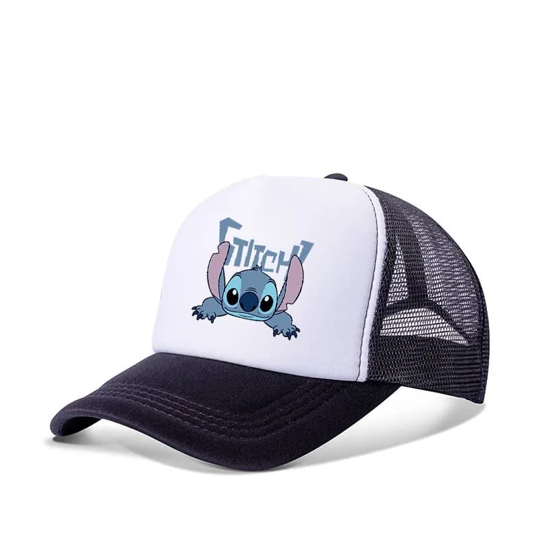 Casquette à Mailles Stitch (Couleur: Noir)