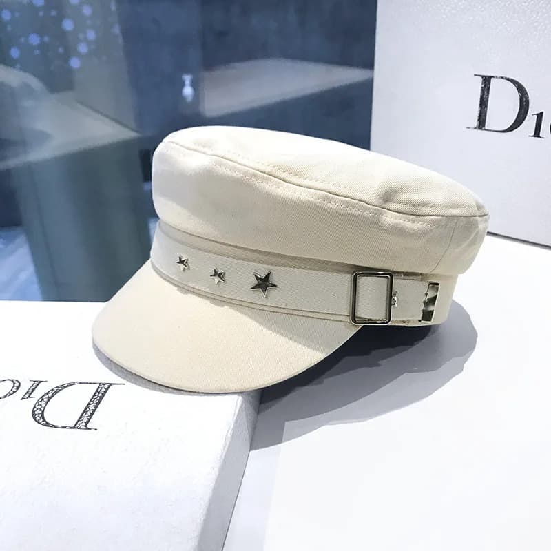 Casquette de Marin Femme (Modèle: Beige)