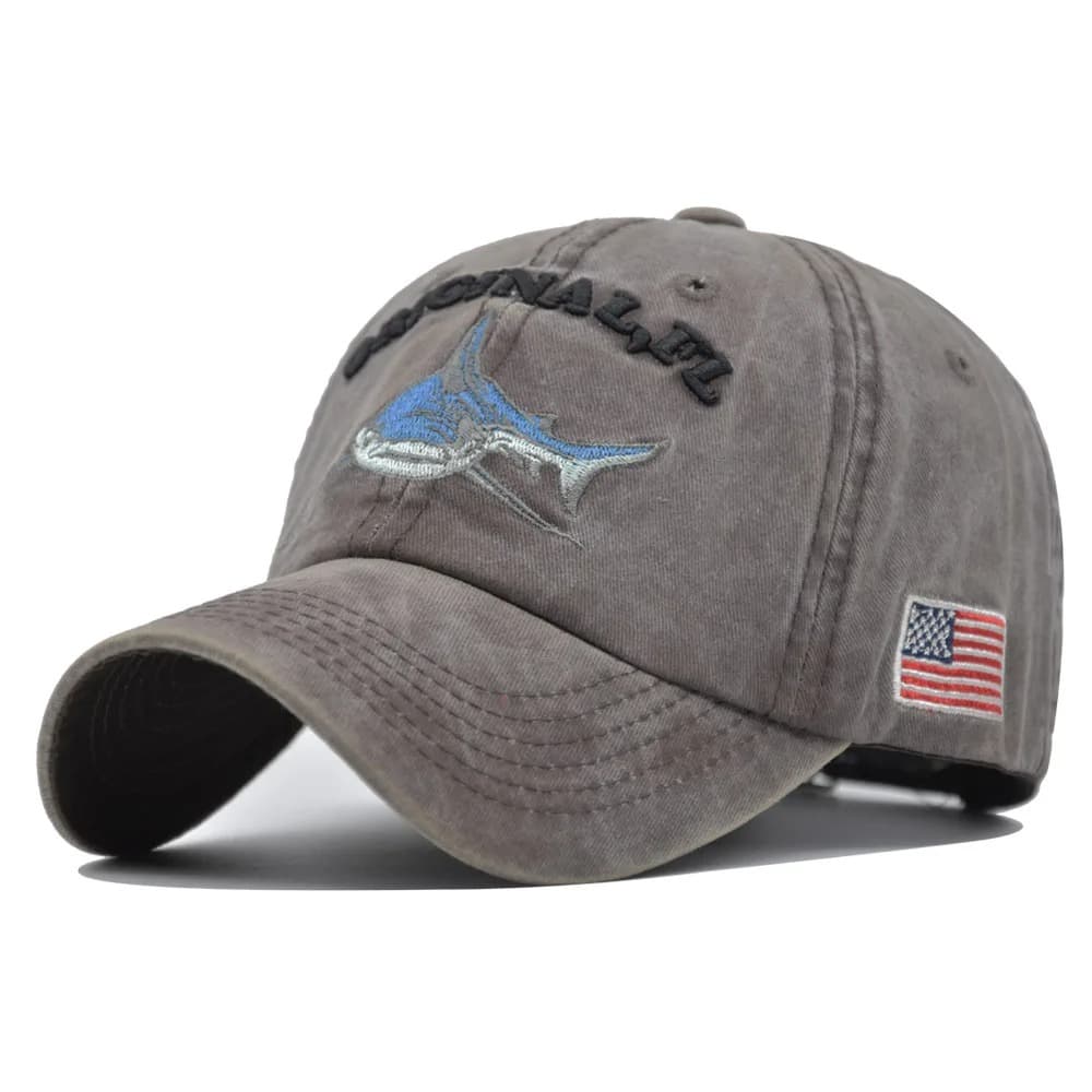 Casquette de Pêche Floride (Couleur: Gris)