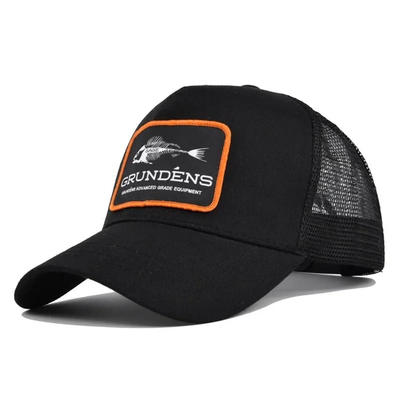 Casquette de Pêche Grundéns (Modèle: Noir)