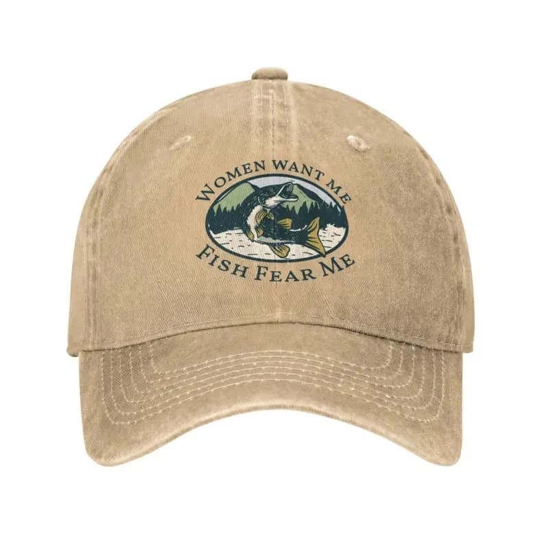 Casquette de Pêche Original (Couleur: Beige)
