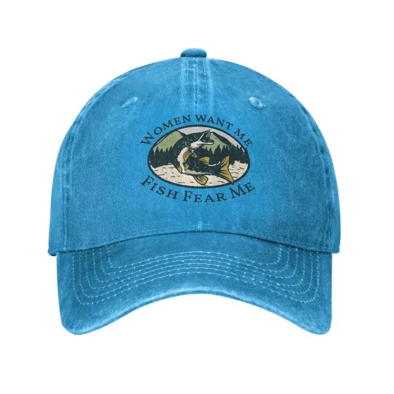 Casquette de Pêche Original (Couleur: Bleu)