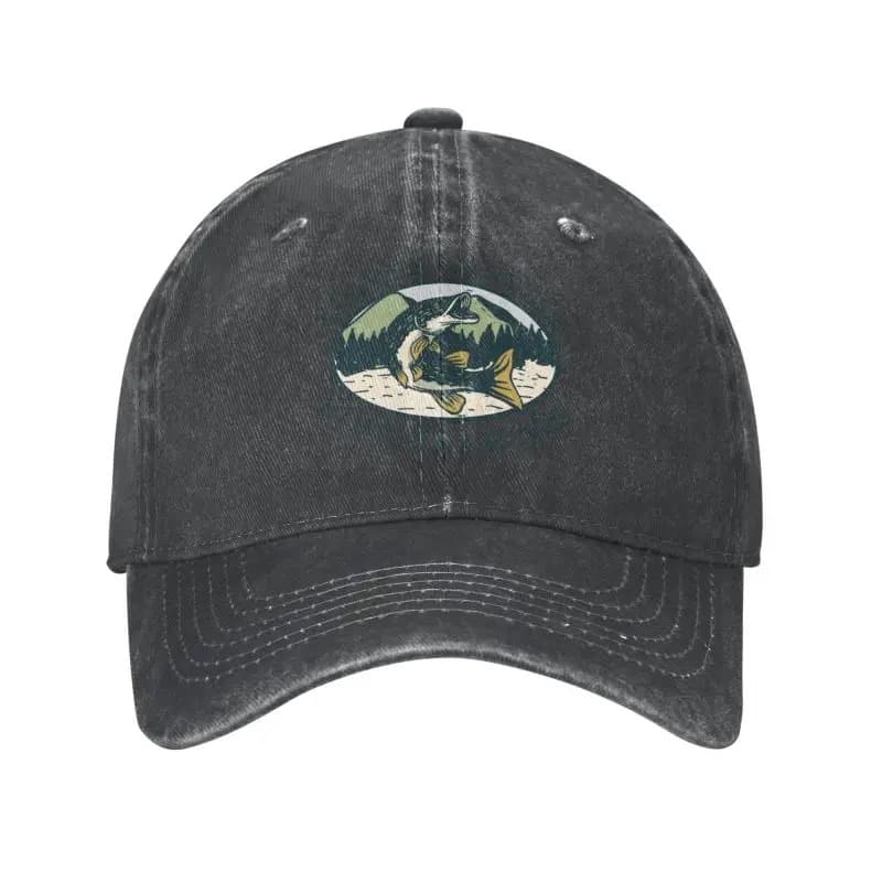 Casquette de Pêche Original (Couleur: Noir)