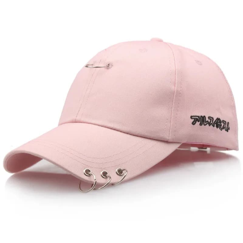 Casquette rose Style Japonais
