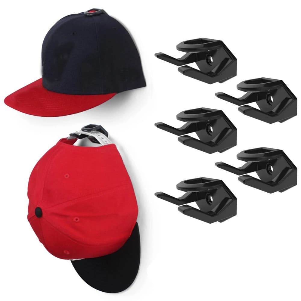 Range Casquette Mural (Modèle: Noir 5 Pièces)
