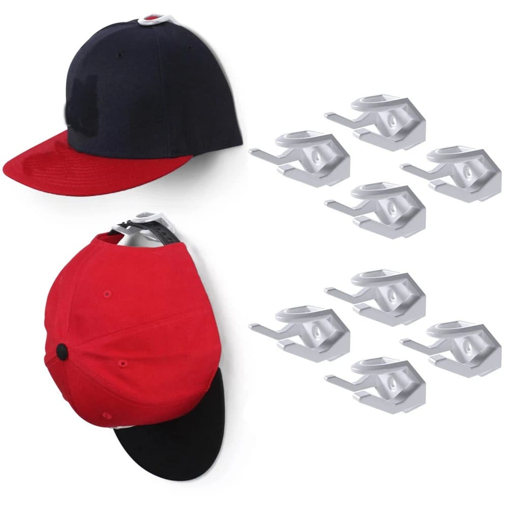 Range Casquette Mural (Modèle: Blanc 8 Pièces)