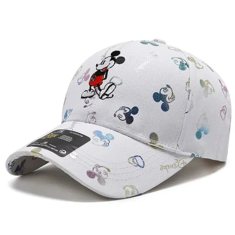 Casquette Adulte à Motif Mickey (Modèle: Gris)