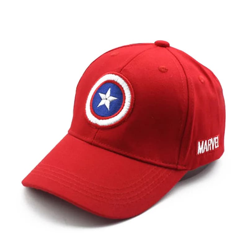Casquette Captain America Pour Enfant (Couleur: Rouge)