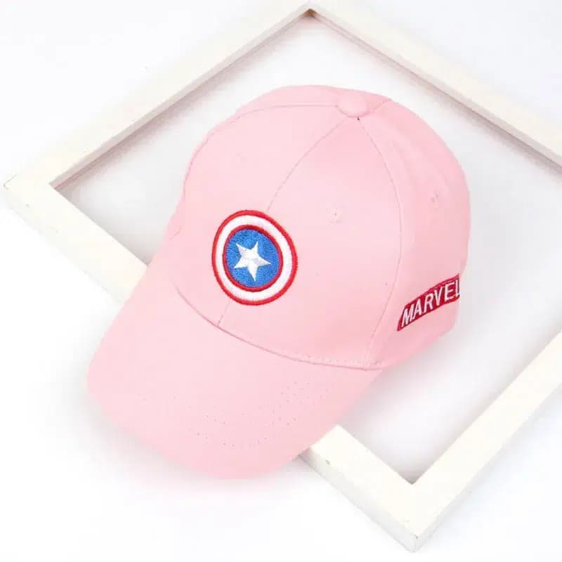 Casquette Captain America Pour Enfant (Couleur: Rose)