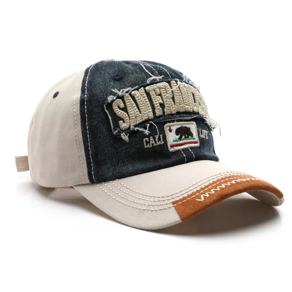 Casquette Vintage San Francisco (Modèle: Clair)