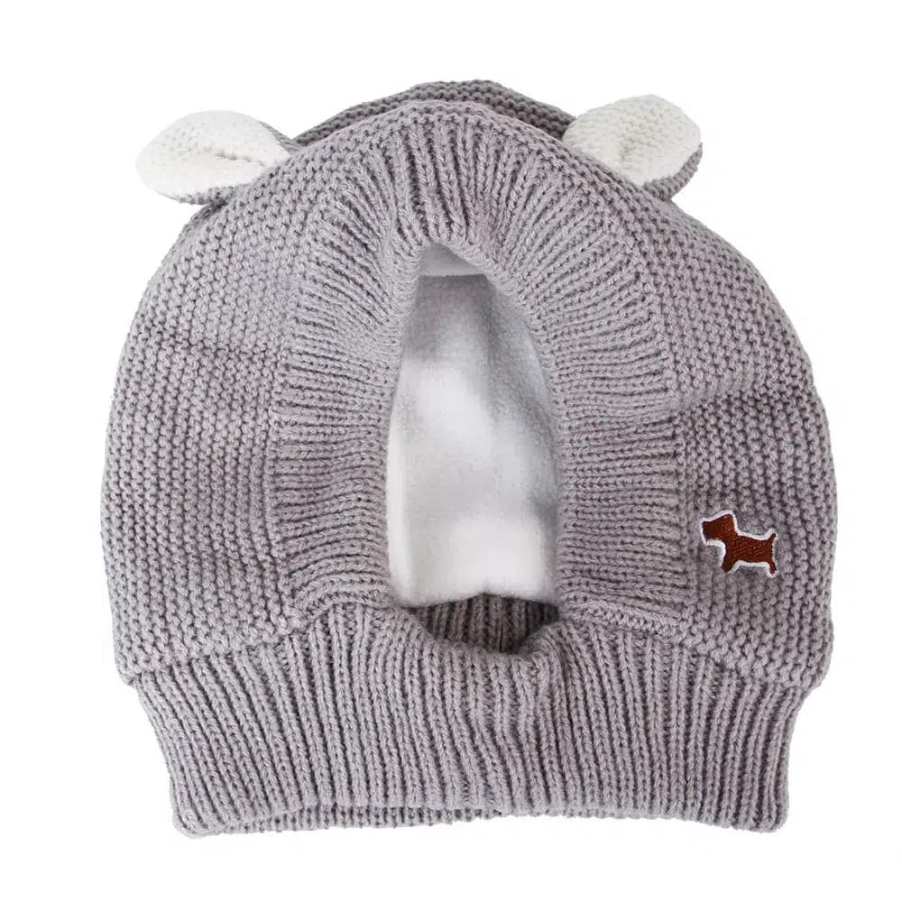 Bonnet d'Hiver Pour Grand Chien (Couleur: Gris)
