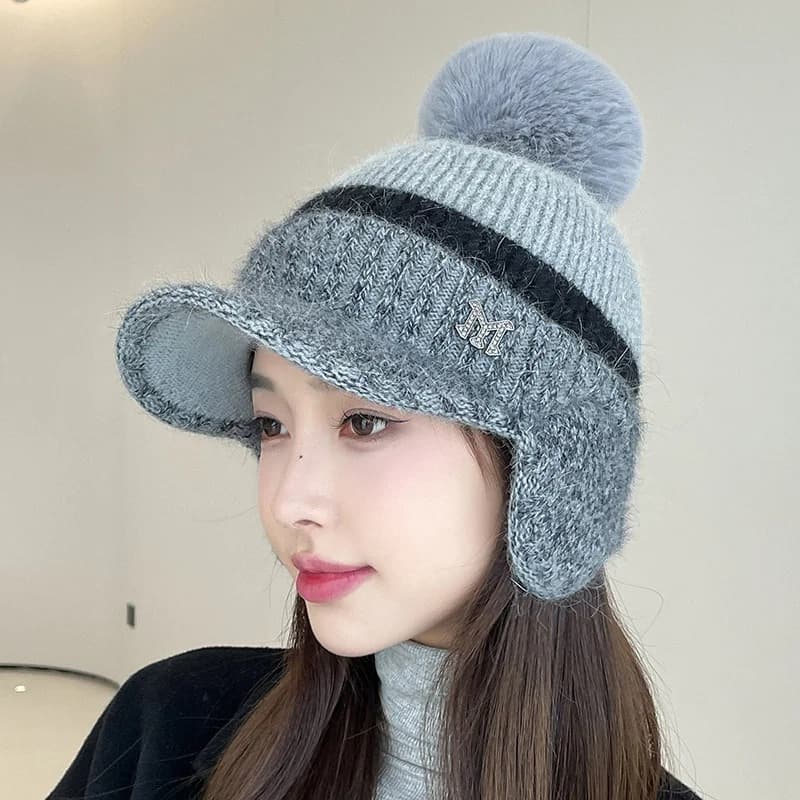 Bonnet Casquette Femme (Couleur: Gris)