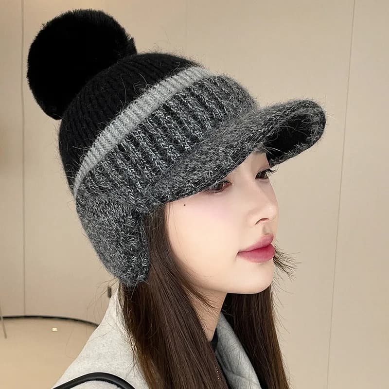 Bonnet Casquette Femme (Couleur: Noir)