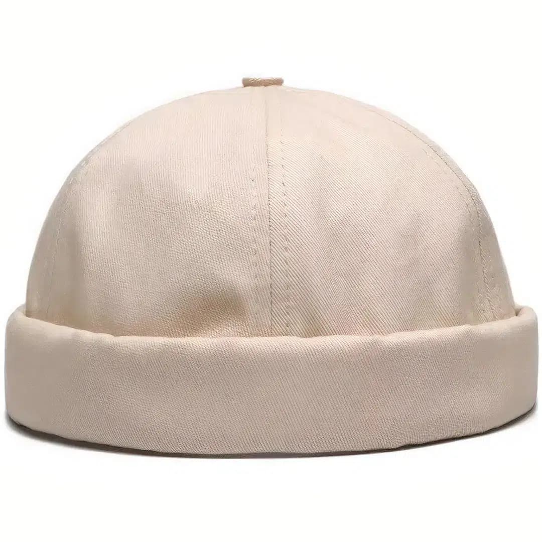 Casquette Docker Uni (Couleur: Beige)