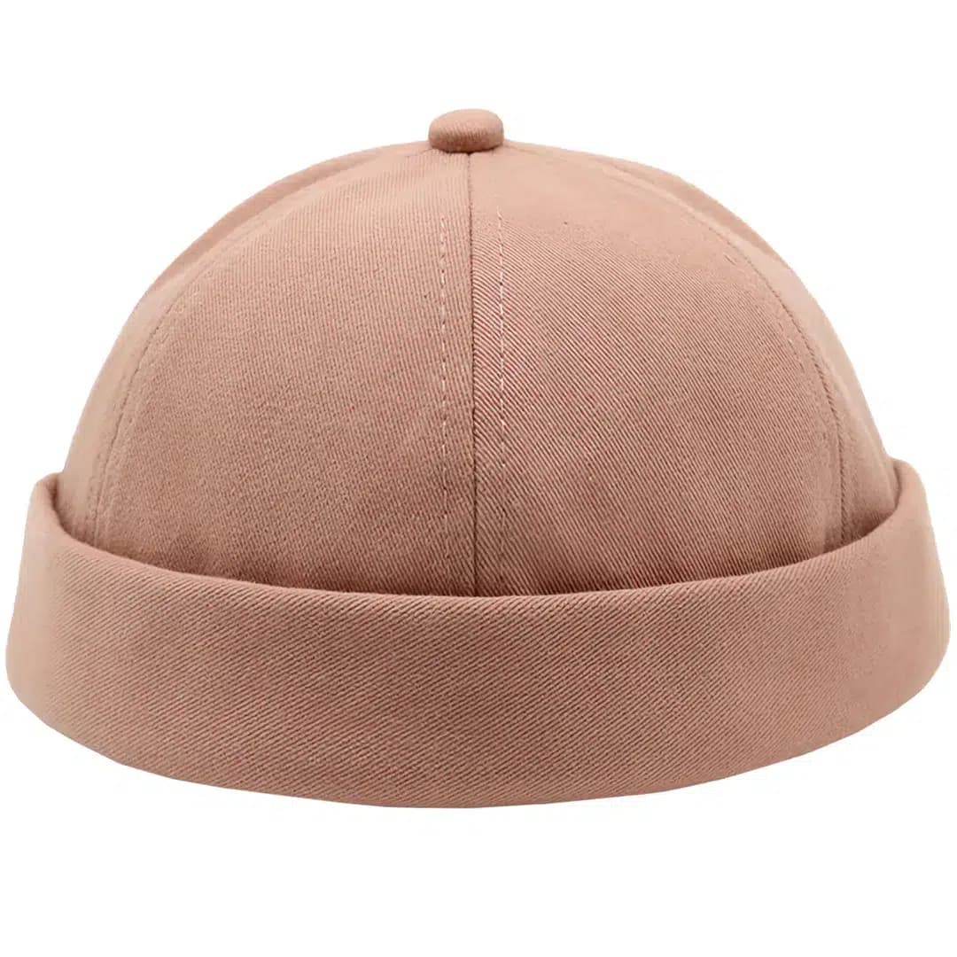 Casquette Docker Uni (Couleur: Rose pâle)