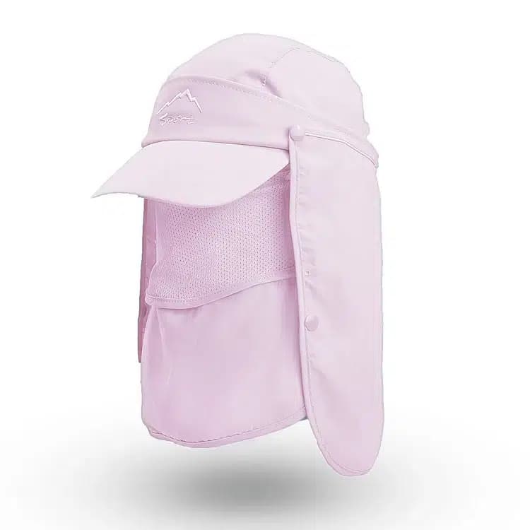 Casquette Anti-UV Rose
