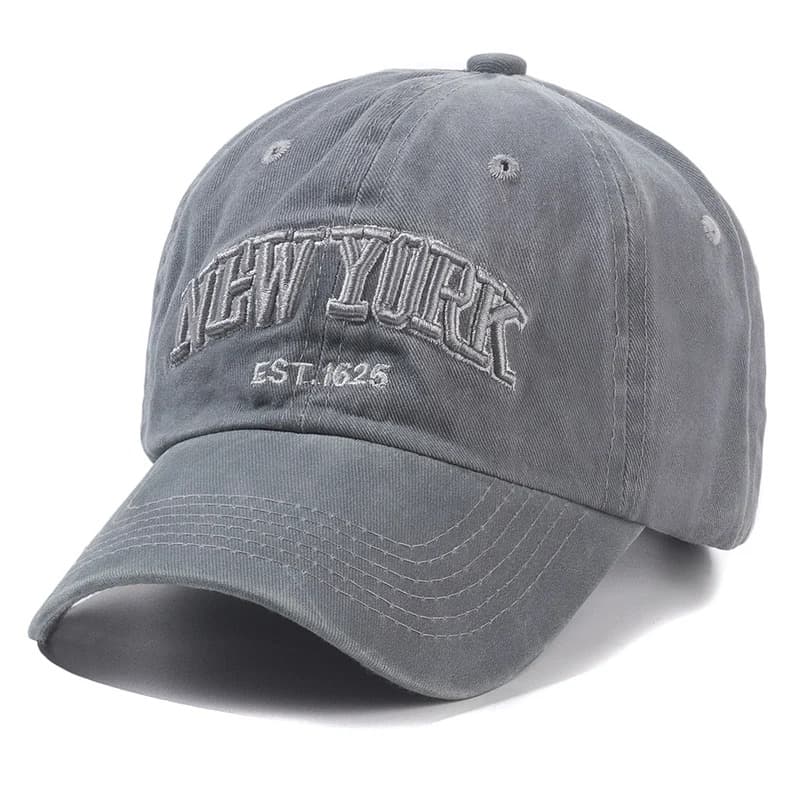 Casquette Baseball New-York (Modèle: Gris)
