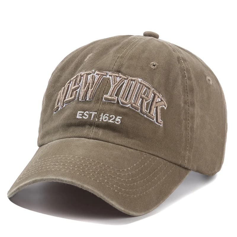 Casquette Baseball New-York (Modèle: Kaki)