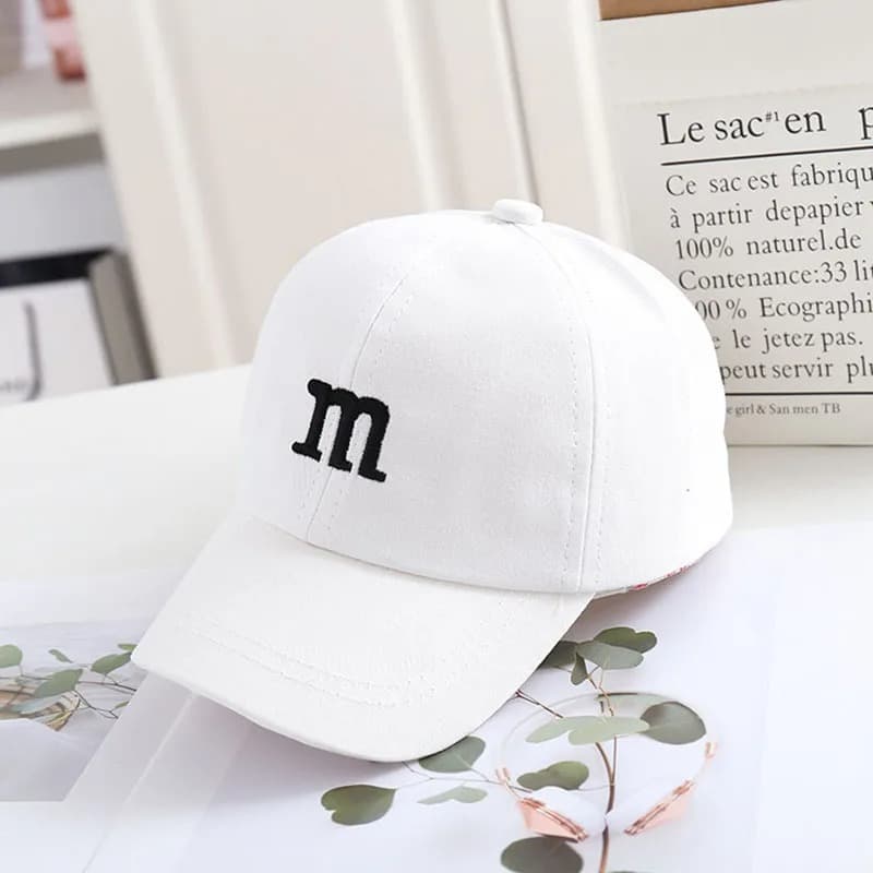 Casquette Bébé M&M's (Modèle: Blanc)