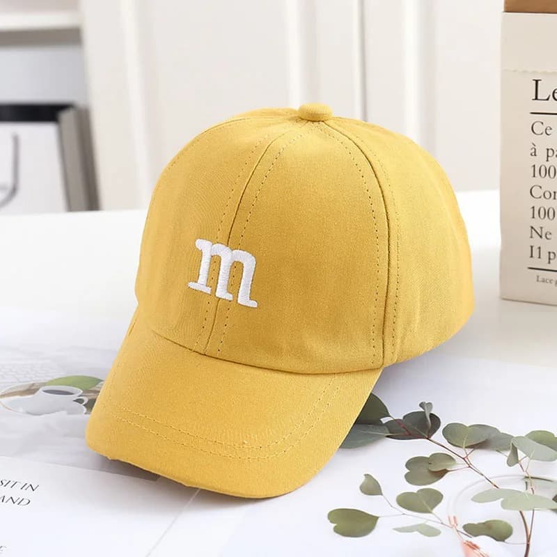 Casquette Bébé M&M's (Modèle: Jaune)