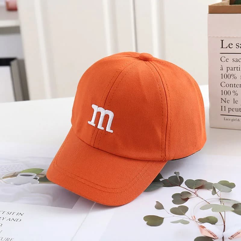 Casquette Bébé M&M's (Modèle: Orange)