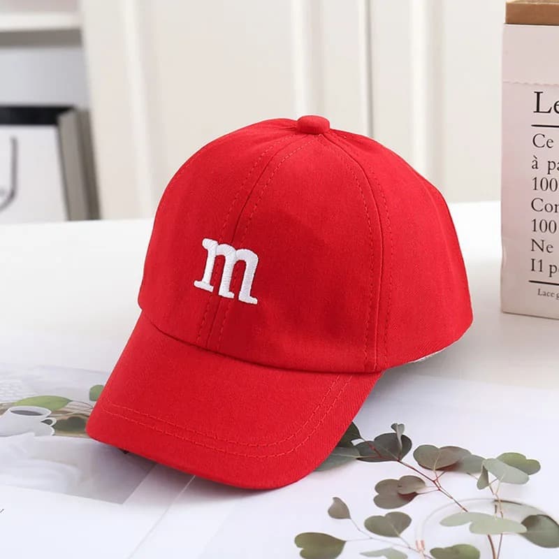 Casquette Bébé M&M's (Modèle: Rouge)
