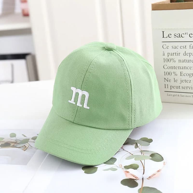 Casquette Bébé M&M's (Modèle: Vert)
