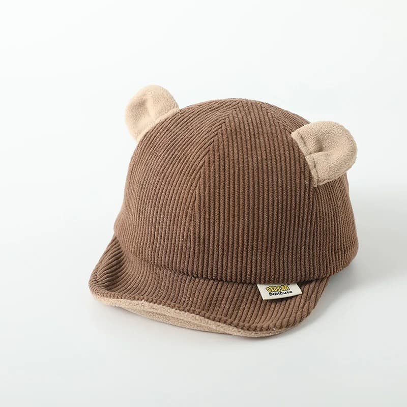 Casquette Bébé Ourson 6-18M