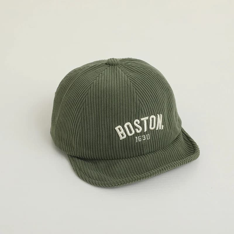 Casquette Bébé en Velours (Couleur: Vert)