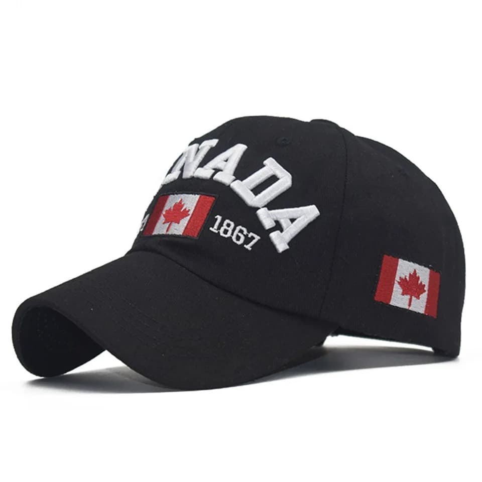 Casquette Canada (Couleur: Noir)